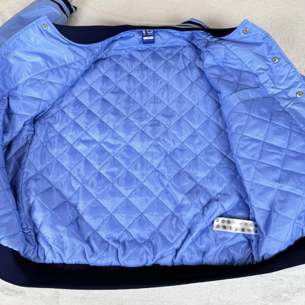 Memphis Grizzlies NBA Ultra Game Retro Varsity Jacket Men's Small Blue New $120